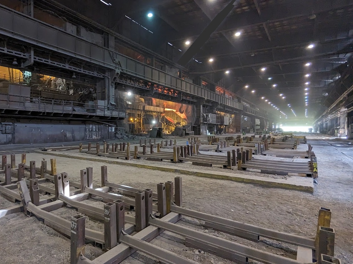 Roanoke Steel Plant in Virginia, USA