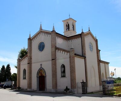 San Lorenzo Church in Caporiacco, Italy