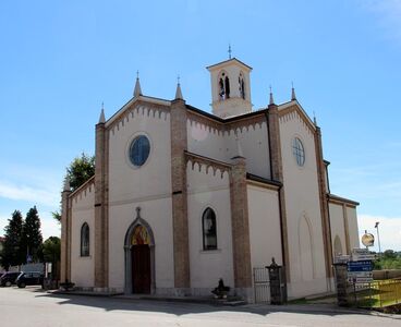 San Lorenzo Church in Caporiacco, Italy