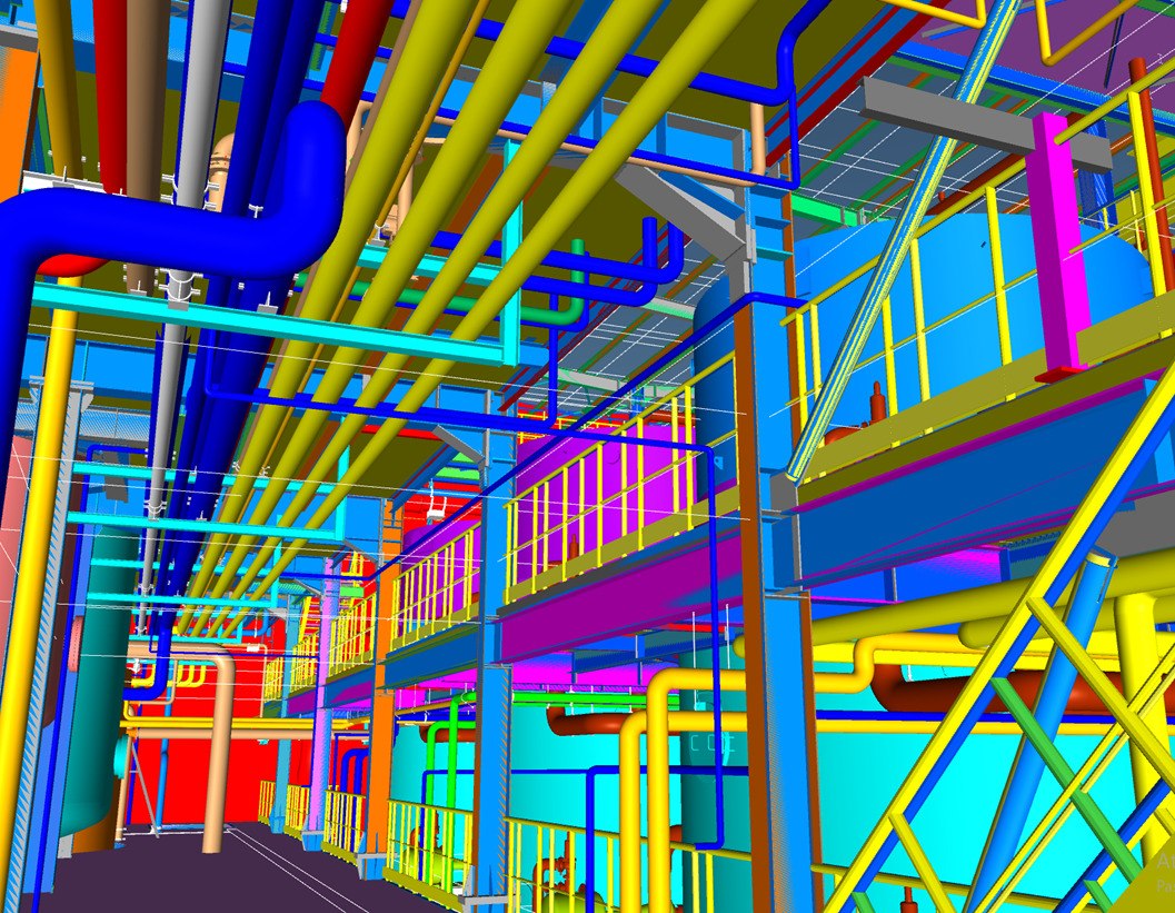 Design of industrial and civil facilities with state-of-the-art  BIM Information modeling technologies
